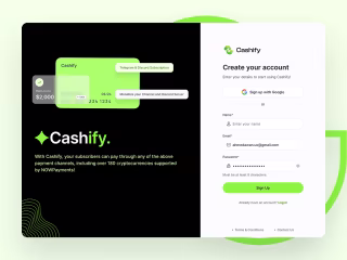 Cashify - Telegram Subscription Platform