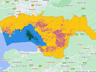 Supervised Land Classification of Kisumu, Kenya using GEE