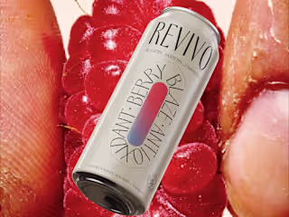 Natural Energy Drink Brand Design