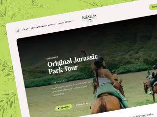 Kualoa UI/UX Design & Webflow Development 