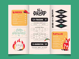 El Diablo Taqueria Brand Identity 