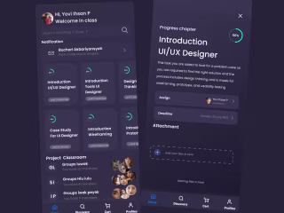 UI Designer : Mobile App for Education and Notes
