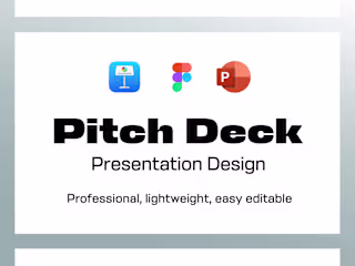 Pitch Deck / Presentation Design