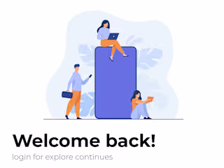 Sign up/Log in pages