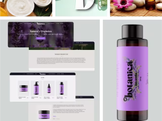 Visual identity - Botanica (fictitious)