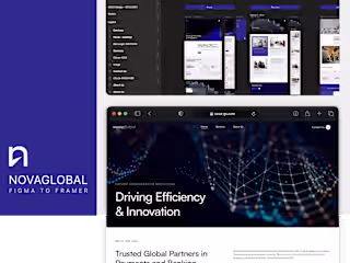 NovaGlobal - Figma to Framer