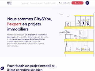 Ui Designer Website Promoteur immobolier