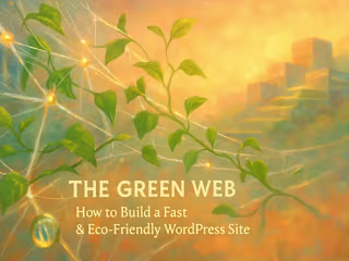 The Green Web: How to Build a Fast & Eco-Friendly WordPress Site