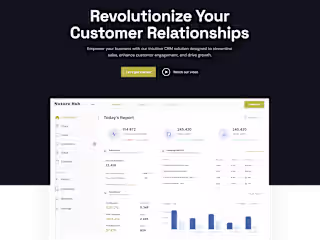 NurtureHub CRM Website 