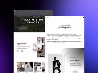 MONO DSGN STDO Website Design