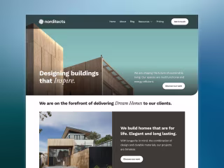 Norditects - An Architecture Website