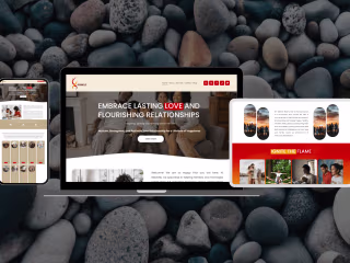 Squarespace Website Design for Relationship Brand