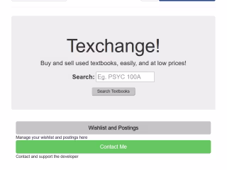Texchange · First App!