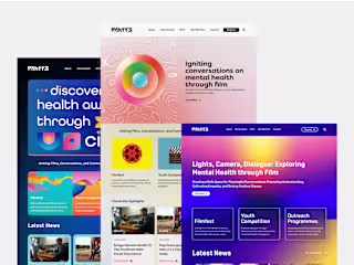 Website Design - Mental Health Film Festival Singapore