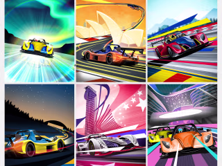 Radical Motorsports 2023 Season Posters(Client Work)
