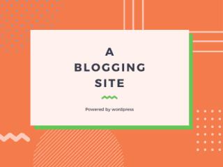 A Blogging Site.