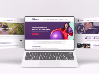 Fit2Motivate Website Design