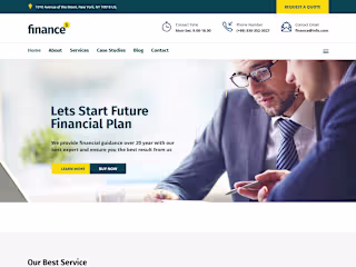 Finance Website