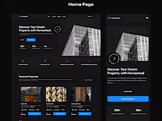 Homestead - Real Estate Website