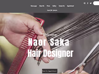 Hair Salon Website