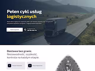 LogisticTrade.pl — Landing Page on Creatium