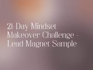 Lead Magnet Sample