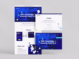 UI and UX Design for Digital agency 