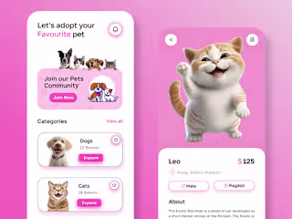 Pet Shop Mobile App