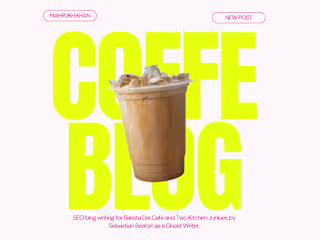 Coffee Blog Content Writing using Surfer SEO (Barista Del Cafe) 