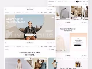 Responsive E-commerce Website Design