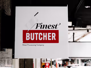 Finest Butcher - Brand Designing