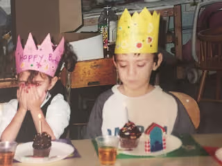 I’m Jewish and my birthday is on Christmas Eve. It’s always mad…