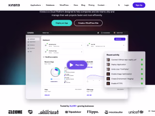 Kinsta Cloud Hosting - All Your Projects in One Platform