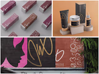 ❖ A distinct branding identity for a personal care company ❖