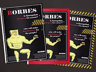 Brochure for Comedy Club
