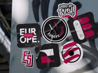 Europeskate - Skate blog / brand identity