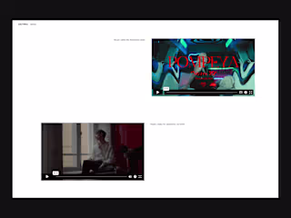 Website for film director Lilia Filina