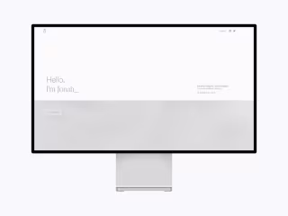 Portfolio Website | Design & Framer 