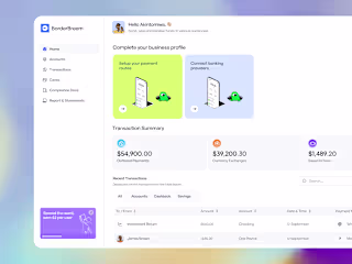 Borderbreem: B2B Fintech Web App
