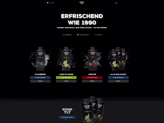 Consumer Brand: E-Commerce Webdesign