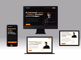Yousuf Kamal personal porfolio website