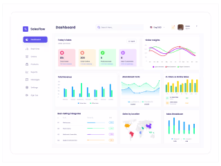 SalesFlow - Dashboard UI Design