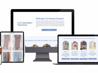 Website Design & Development for Surana Exports