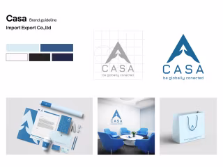 ⛴️ Casa Brand Identity