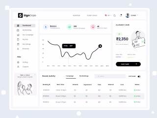 Marketplace Dashboard UI