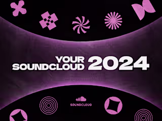 Soundcloud 2024 Listener Stats Reel Design