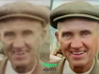 I will do high end portrait retouching, photo editing