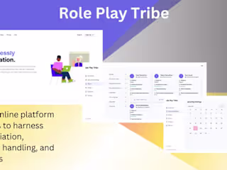 Role Play Tribe - Next.JS, TypeScript, Firebase