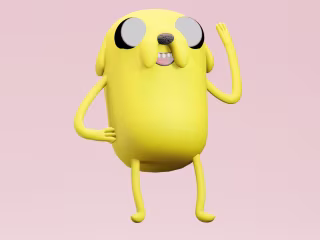 Create 3d character from 2d model in blender 