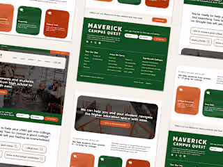 Maverick Campus Quest Brand & Web Design